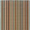Homeroots 8 x 11 ft. Green & Brown Striped Indoor & Outdoor Area Rug 388701 - alternate 2